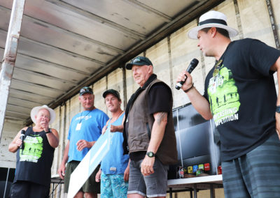 Overall Average Weight Winners - Wayne Bridger, Rory Collings, John Gower