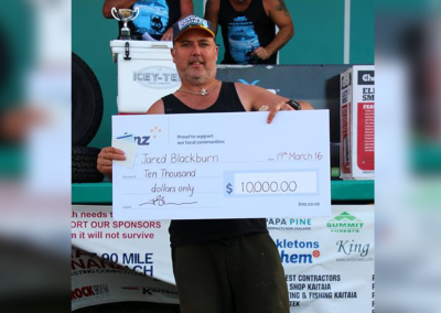 Average Weight Snapper Jared Blackburn