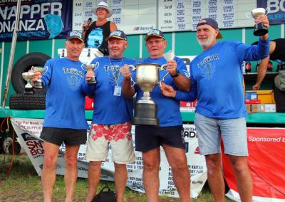 Winning Team The Weasels - Dave Chisholm, Vaughan Craven, Mark French, Alan Davis