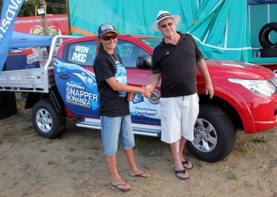 Winner of the Mitsubishi Triton: Renee Sauer