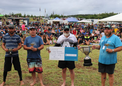 Winning Team - Team 3, Wayne Newcombe